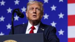 Trump calls for US military spending to rise more than 50% to $1.5tn