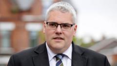 DUP leader warns London not to ‘surrender’ over legacy bill